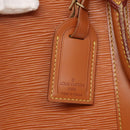 LOUIS VUITTON Epi Porte Documents Voyage Bag Zipangu Gold M54478 LV Auth 132581-17