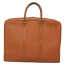 LOUIS VUITTON Epi Porte Documents Voyage Bag Zipangu Gold M54478 LV Auth 132581-2