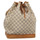 LOUIS VUITTON Damier Azur Noe Shoulder Bag N42222 LV Auth 132588-1