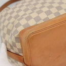 LOUIS VUITTON Damier Azur Noe Shoulder Bag N42222 LV Auth 132588-13