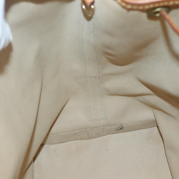 LOUIS VUITTON Damier Azur Noe Shoulder Bag N42222 LV Auth 132588