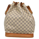 LOUIS VUITTON Damier Azur Noe Shoulder Bag N42222 LV Auth 132588-3