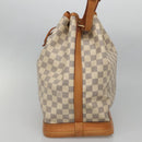 LOUIS VUITTON Damier Azur Noe Shoulder Bag N42222 LV Auth 132588-5