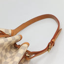 LOUIS VUITTON Damier Azur Noe Shoulder Bag N42222 LV Auth 132588-8