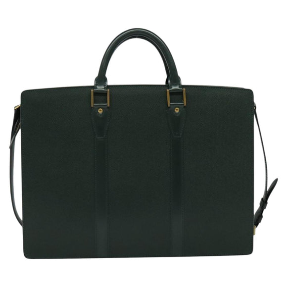 LOUIS VUITTON Taiga Porte Documents Rozan Business Bag Epicea M30054 Auth 132590
