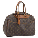 LOUIS VUITTON Monogram Deauville Hand Bag M47270 LV Auth 132591-1