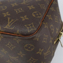 LOUIS VUITTON Monogram Deauville Hand Bag M47270 LV Auth 132591-10