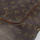 LOUIS VUITTON Monogram Deauville Hand Bag M47270 LV Auth 132591-12