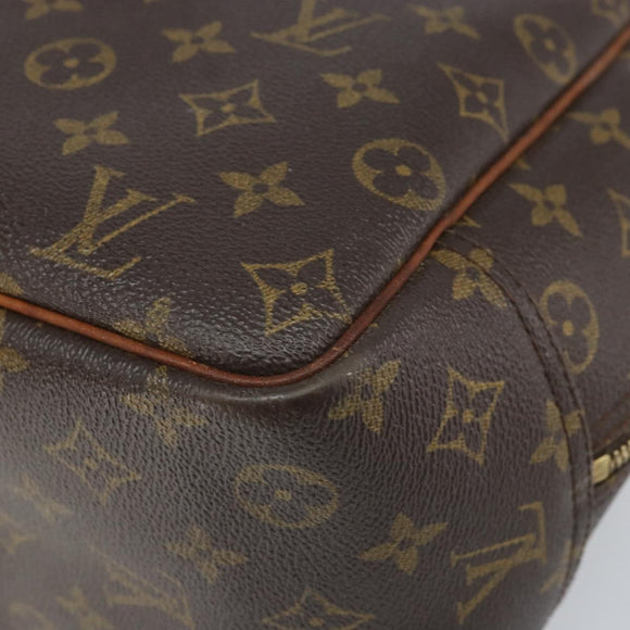 LOUIS VUITTON Monogram Deauville Hand Bag M47270 LV Auth 132591