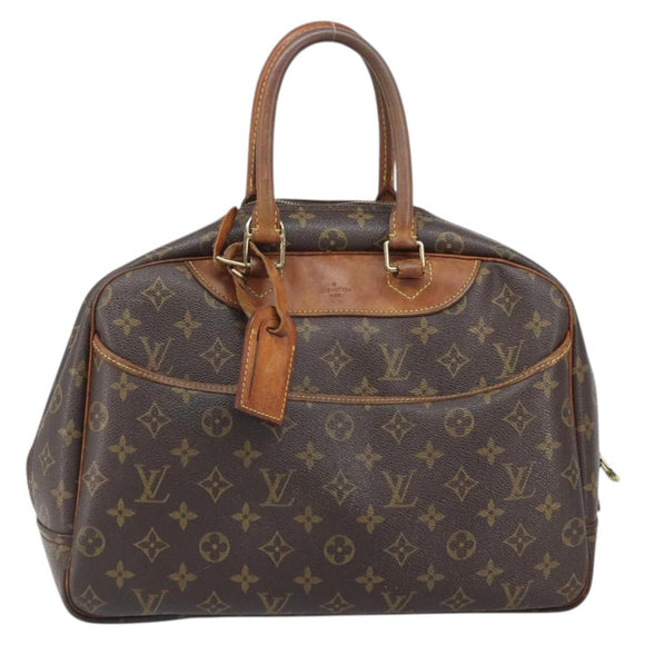 LOUIS VUITTON Monogram Deauville Hand Bag M47270 LV Auth 132591