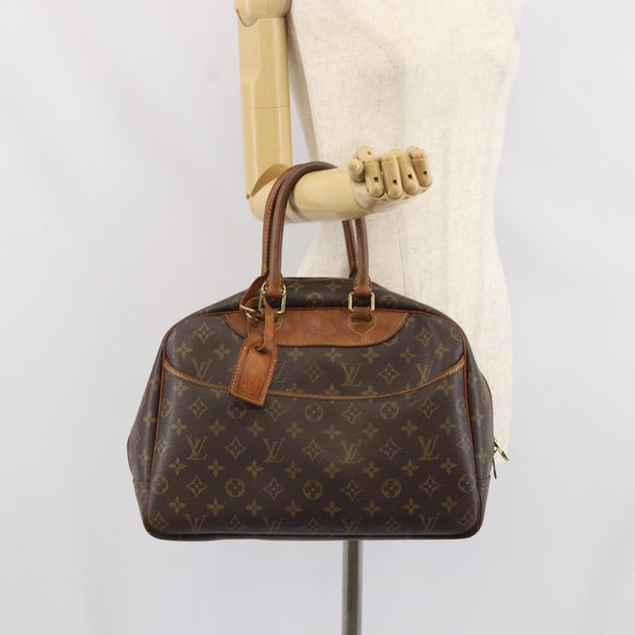 LOUIS VUITTON Monogram Deauville Hand Bag M47270 LV Auth 132591