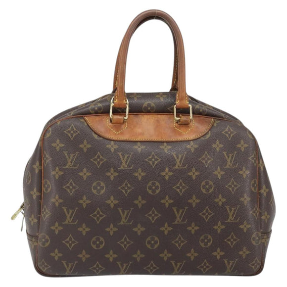 LOUIS VUITTON Monogram Deauville Hand Bag M47270 LV Auth 132591