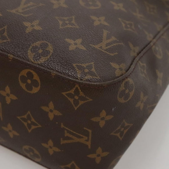 LOUIS VUITTON Monogram Looping GM Shoulder Bag M51145 LV Auth 132592