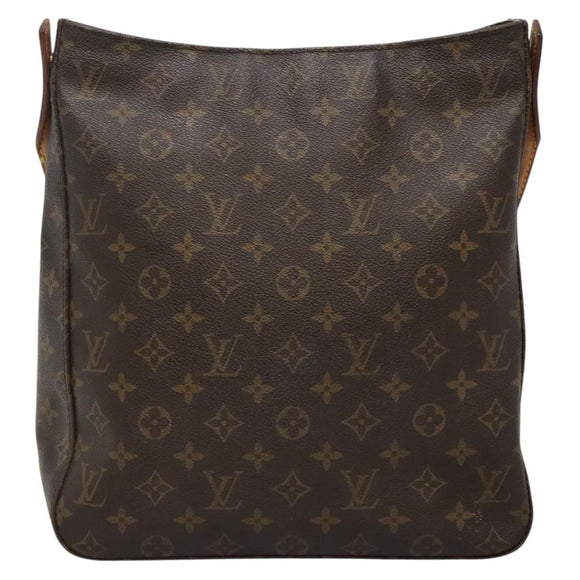 LOUIS VUITTON Monogram Looping GM Shoulder Bag M51145 LV Auth 132592