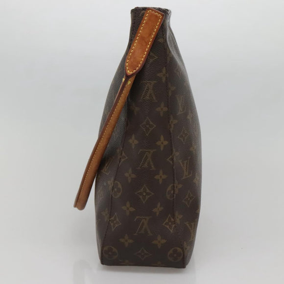 LOUIS VUITTON Monogram Looping GM Shoulder Bag M51145 LV Auth 132592