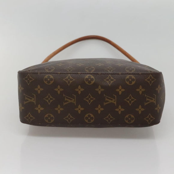 LOUIS VUITTON Monogram Looping GM Shoulder Bag M51145 LV Auth 132592