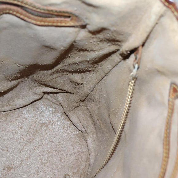 LOUIS VUITTON Monogram Bucket GM Shoulder Bag M42236 LV Auth 132593