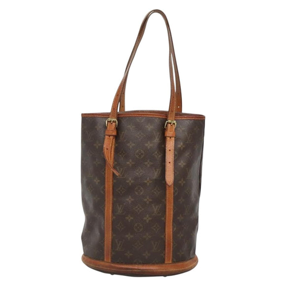 LOUIS VUITTON Monogram Bucket GM Shoulder Bag M42236 LV Auth 132593