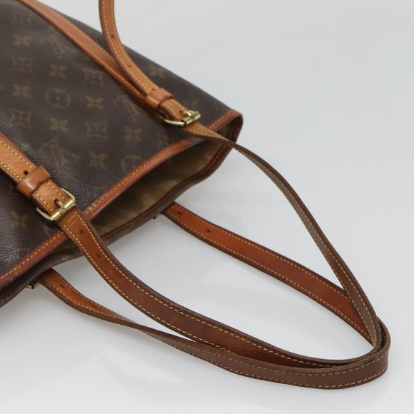 LOUIS VUITTON Monogram Bucket GM Shoulder Bag M42236 LV Auth 132593