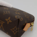 LOUIS VUITTON Monogram Pochette Cosmetic PM Pouch M43998 LV Auth 132601-15