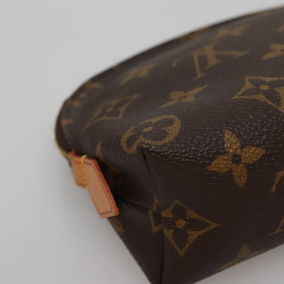 LOUIS VUITTON Monogram Pochette Cosmetic PM Pouch M43998 LV Auth 132601
