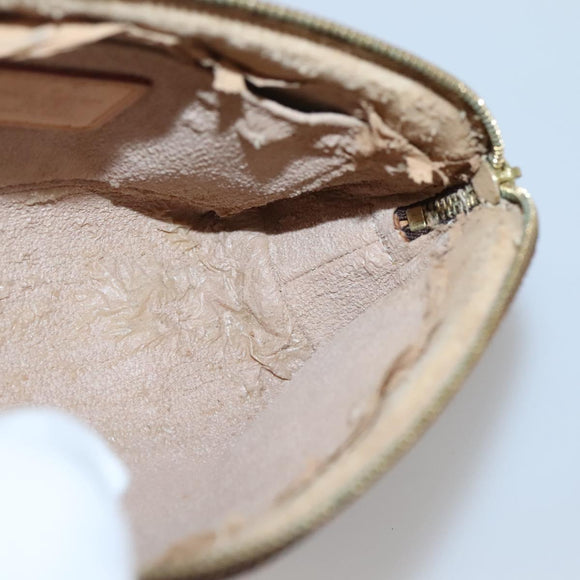 LOUIS VUITTON Monogram Pochette Cosmetic PM Pouch M43998 LV Auth 132601