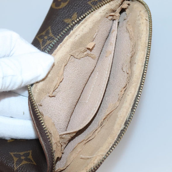 LOUIS VUITTON Monogram Pochette Cosmetic PM Pouch M43998 LV Auth 132601