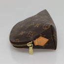 LOUIS VUITTON Monogram Pochette Cosmetic PM Pouch M43998 LV Auth 132601-3