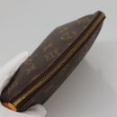 LOUIS VUITTON Monogram Pochette Cosmetic PM Pouch M43998 LV Auth 132601-5