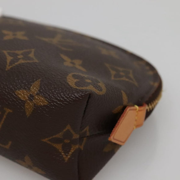 LOUIS VUITTON Monogram Pochette Cosmetic PM Pouch M43998 LV Auth 132601