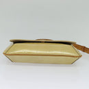 LOUIS VUITTON Monogram Vernis Thompson Street Bag Beige M91301 LV Auth 132606-5