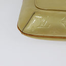 LOUIS VUITTON Monogram Vernis Thompson Street Bag Beige M91301 LV Auth 132606-17