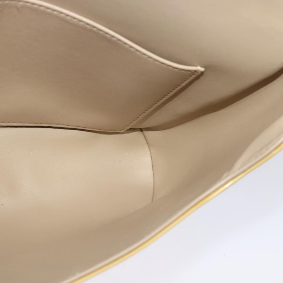 LOUIS VUITTON Monogram Vernis Thompson Street Bag Beige M91301 LV Auth 132606