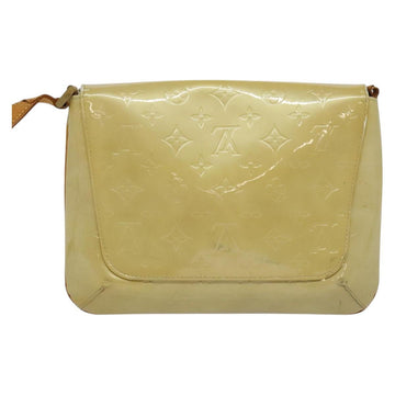 LOUIS VUITTON Monogram Vernis Thompson Street Bag Beige M91301 LV Auth 132606 - 0