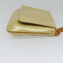 LOUIS VUITTON Monogram Vernis Thompson Street Bag Beige M91301 LV Auth 132606-4