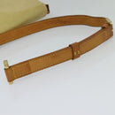 LOUIS VUITTON Monogram Vernis Thompson Street Bag Beige M91301 LV Auth 132606-7