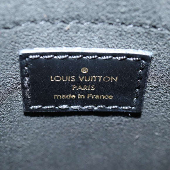 LOUIS VUITTON Pre Owned SINCE 1854 Petit Sac Plat 2way Black M80484 Auth 132612SAM