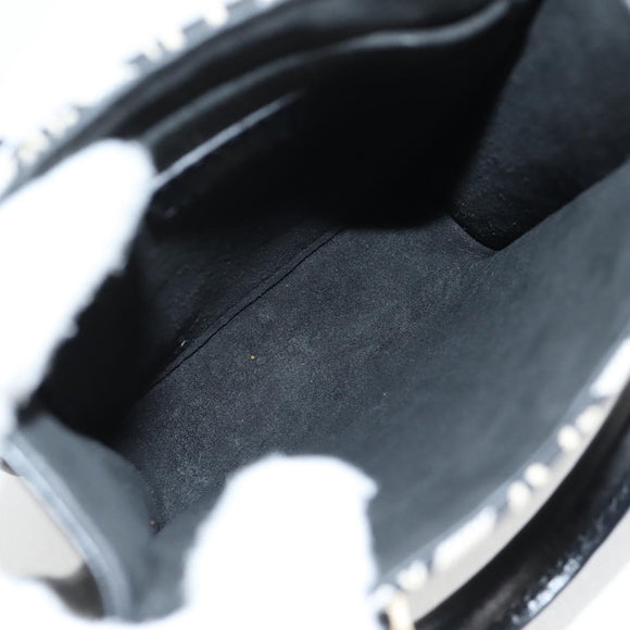 LOUIS VUITTON Pre Owned SINCE 1854 Petit Sac Plat 2way Black M80484 Auth 132612M