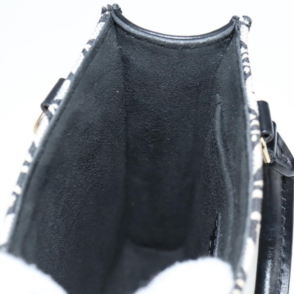 LOUIS VUITTON Pre Owned SINCE 1854 Petit Sac Plat 2way Black M80484 Auth 132612SAM