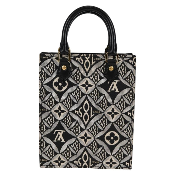 LOUIS VUITTON Pre Owned SINCE 1854 Petit Sac Plat 2way Black M80484 Auth 132612SAM