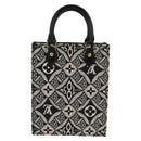 LOUIS VUITTON Pre Owned SINCE 1854 Petit Sac Plat 2way Black M80484 Auth 132612M-2