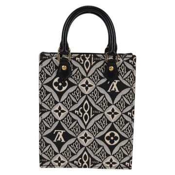 LOUIS VUITTON Pre Owned SINCE 1854 Petit Sac Plat 2way Black M80484 Auth 132612M - 0