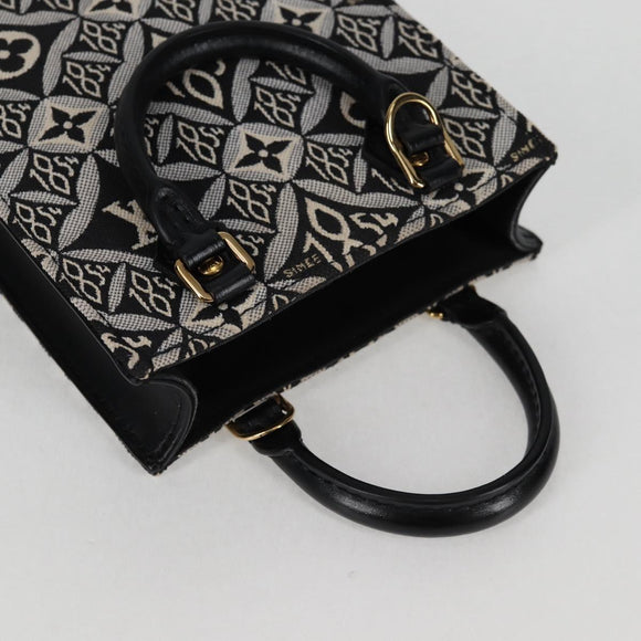 LOUIS VUITTON Pre Owned SINCE 1854 Petit Sac Plat 2way Black M80484 Auth 132612M