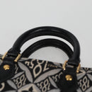 LOUIS VUITTON Pre Owned SINCE 1854 Petit Sac Plat 2way Black M80484 Auth 132612SAM-8