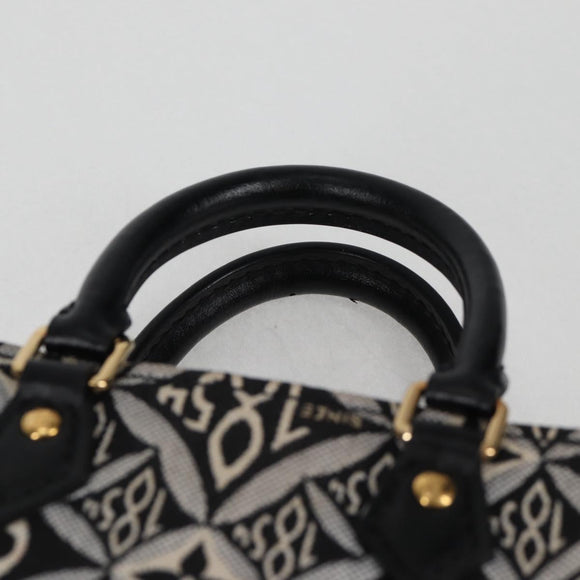 LOUIS VUITTON Pre Owned SINCE 1854 Petit Sac Plat 2way Black M80484 Auth 132612SAM