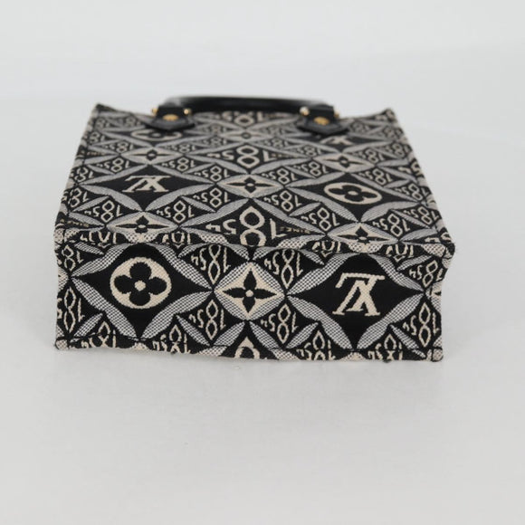 LOUIS VUITTON Pre Owned SINCE 1854 Petit Sac Plat 2way Black M80484 Auth 132612SAM
