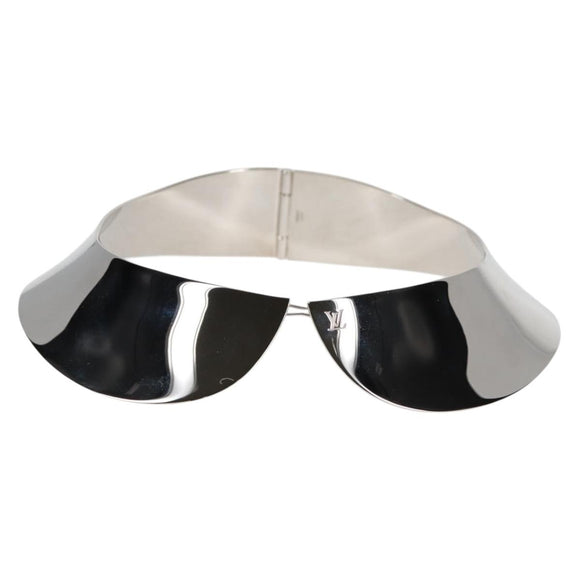 LOUIS VUITTON Choker metal Silver M65243 LV Auth 132619M