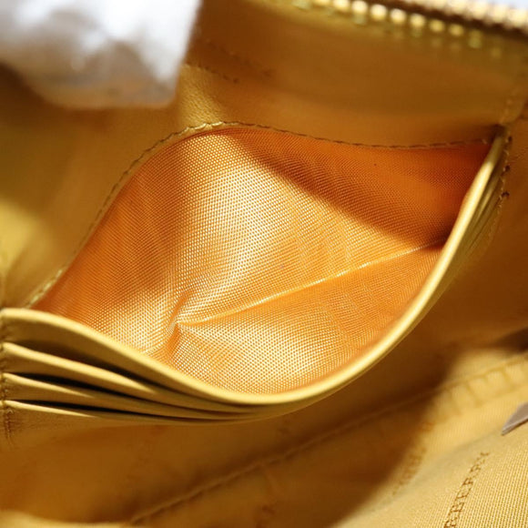 BURBERRY Nova Check Shoulder Bag Canvas Beige Gold Auth 132629