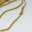 BURBERRY Nova Check Shoulder Bag Canvas Beige Gold Auth 132629-7