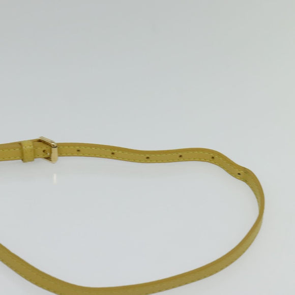 BURBERRY Nova Check Shoulder Bag Canvas Beige Gold Auth 132629